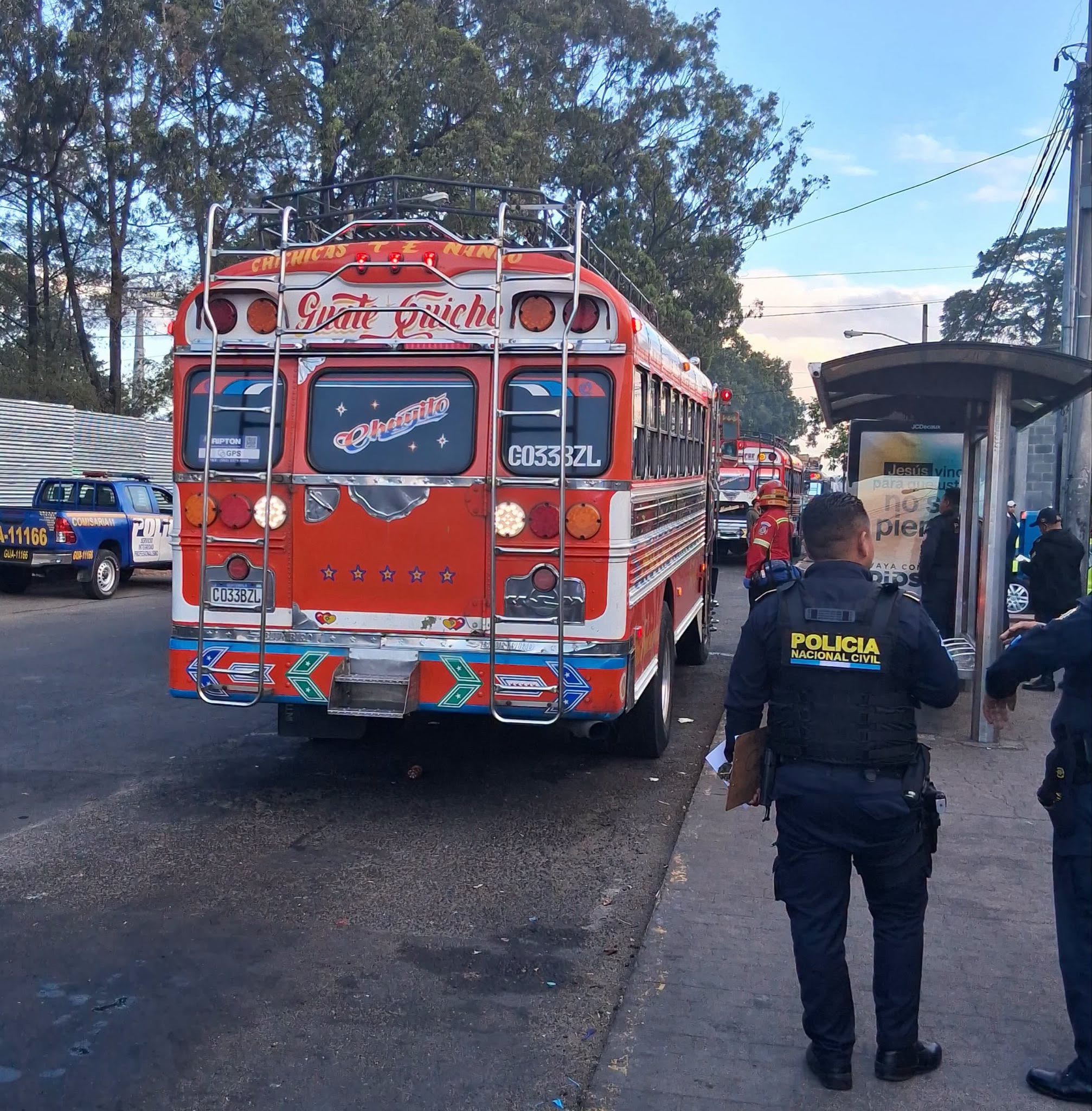 Asesinan a balazos a piloto de autobús extraurbano en la zona 8 capitalina por presuntas extorsiones